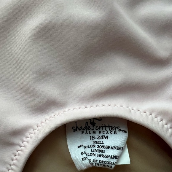 Toddler Shade Critters Palm Beach One Piece Swim Size 18-24 months - Picture 3 of 3